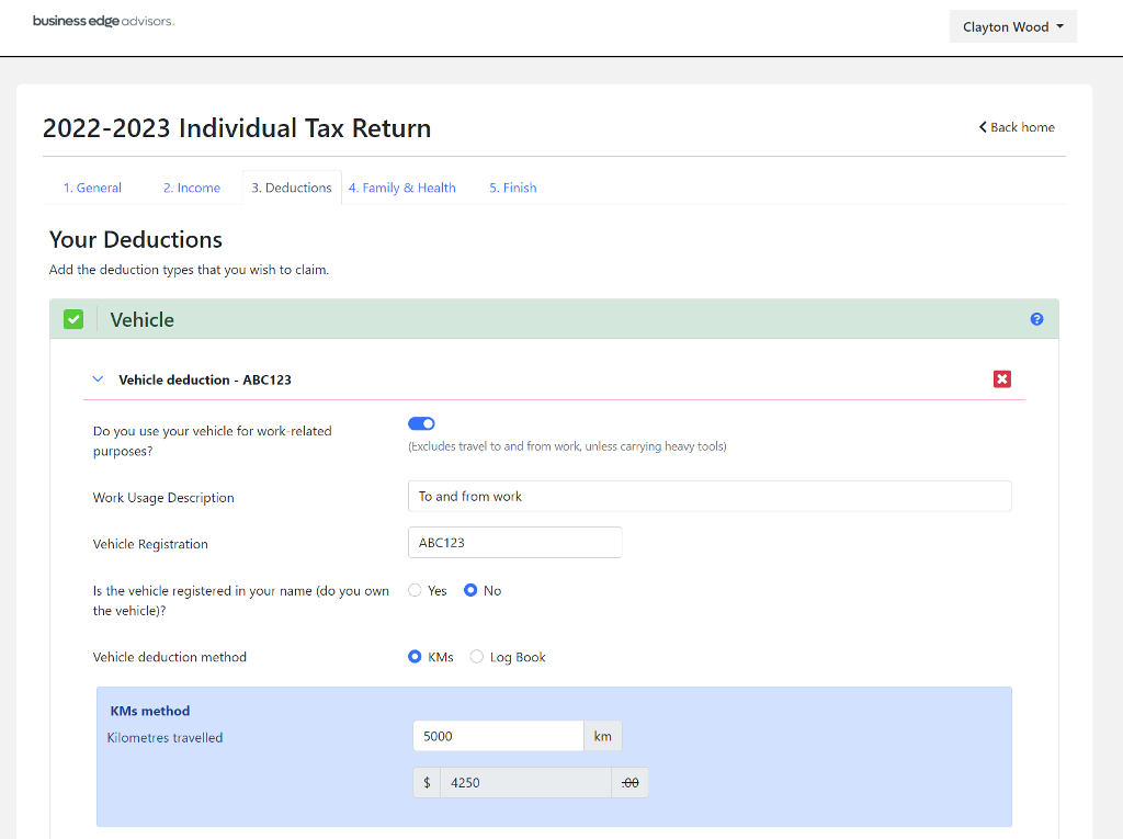 Collect deduction information and file with ease