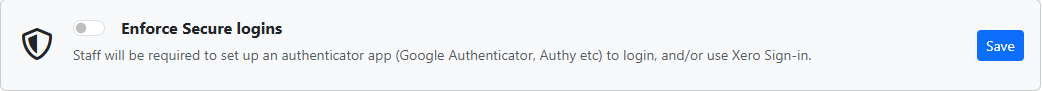 Enforce Secure logins